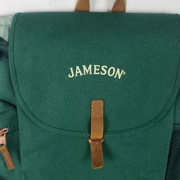 Jameson Irish Whiskey Green Backpack - Picture 2 of 11